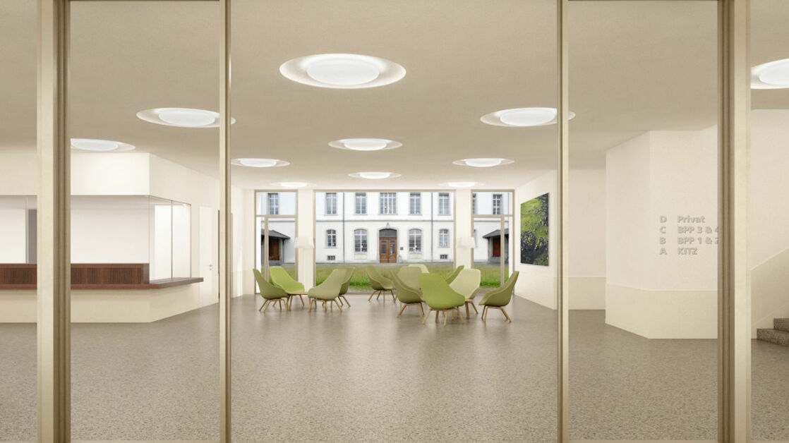 porotherm, Klinik Klinik Königsfelden
