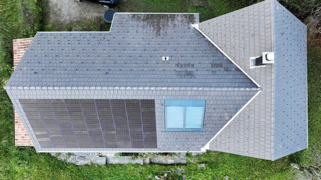 Referenzobjekt Photovoltaik, Einfamilienhaus Hemberg, Detail 2