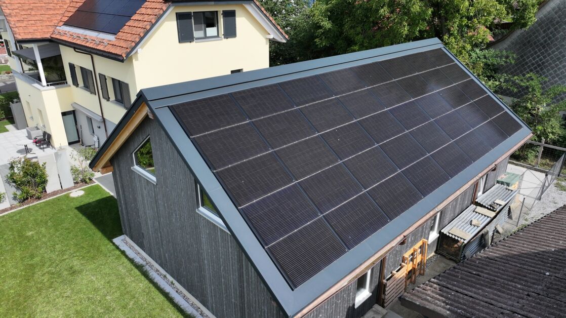 Referenzobjekt Photovoltaik, Wohnhaus in Kümmersthausen Referenzobjekt Photovoltaik, Wohnhaus in Kümmersthausen