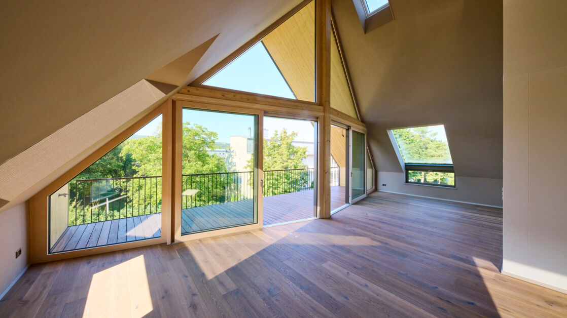 Fassadenziegel Urban T Rosenborg Dreifamilienhaus, Dübendorf