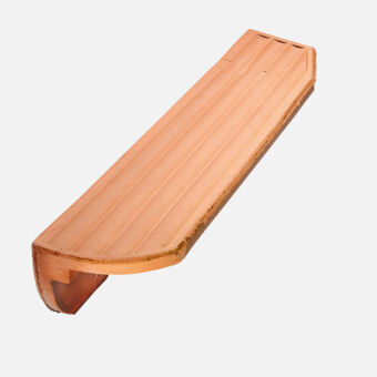 Casta Gewellt rund Ortgangziegel links/rechts naturrot Casta Gewellt rund Ortgangziegel links/rechts naturrot