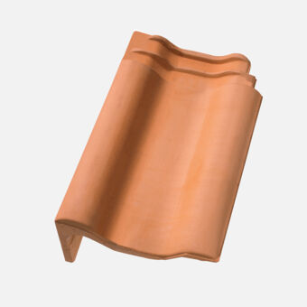 Pada Schiebe Ortgangziegel links rot Pada Schiebe Ortgangziegel links rot