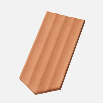 Casta Biberschwanzziegel 17/38 Berner, spitz, naturrot Casta Biberschwanzziegel 17/38 Berner, spitz