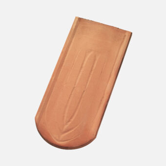 Casta Biberschwanzziegel 17/38, Handstrich, rund, Casta Biberschwanzziegel 17/38, Handstrich, rund