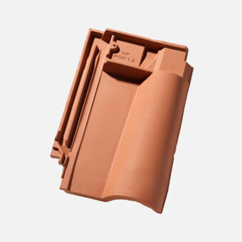 Roma 1.2 Firstanschluss Lüfterziegel naturrot Roma 1.2 Firstanschluss Lüfterziegel naturrot