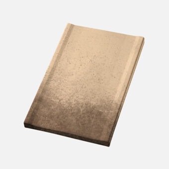 Casta Traufziegel gelb-alt Casta Traufziegel gelb-alt