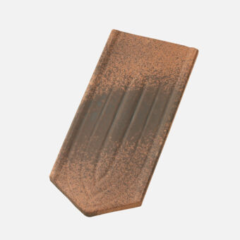 Casta Biberschwanzziegel 17/38, Handstrich, spitz, paleo Casta Biberschwanzziegel 17/38, Handstrich, spitz