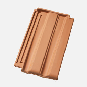 Campa Muldenschiebeziegel 13, naturrot Campa Muldenschiebeziegel 13