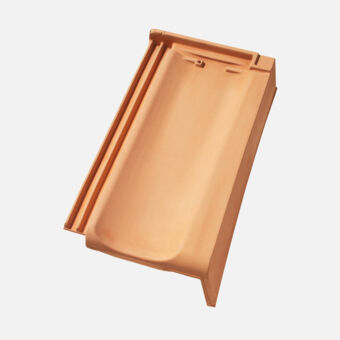 Fama Ortgangziegel rechts, rot Fama Ortgangziegel rechts