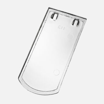 Casta Tuile plate 17/38, coupe ronde, verre Casta Tuile plate 17/38, coupe ronde