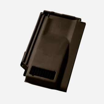 Jura Lüfterziegel mit Gitter, braun Jura Lüfterziegel mit Gitter