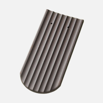 Casta Biberschwanzziegel 17/38 Gewellt, rund, braun Casta Biberschwanzziegel 17/38 Gewellt, rund