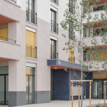 Porotherm Referenzobjekt Überbauung Plaines-du-Loup in Lausanne