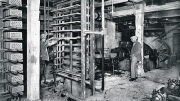 Geschichte Z&uuml;rcher Ziegeleien Arbeiter Werk Tiergarten