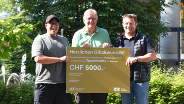 Jubiläumswettbewerb Hauptpreis Aeschlimann Bedachungen