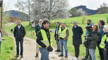 Einführung durch ZZ-Geschäftsleitung Rudolf Briner Einweihung PV-Anlage Laufen 240404