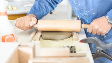 Fabrication des maquettes en argile