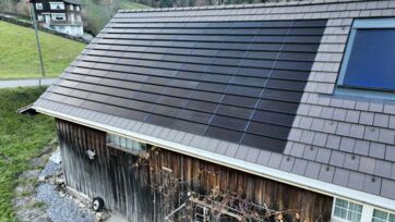 Referenzobjekt Photovoltaik, Einfamilienhaus Hemberg, Detail 3 Referenzobjekt Photovoltaik, Einfamilienhaus Hemberg, Detail 3