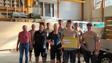 Jubiläumswettbewerb Hoop Holzbau