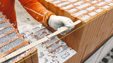 10. Mesurer le vide Verarbeitungsbeispiele Wand