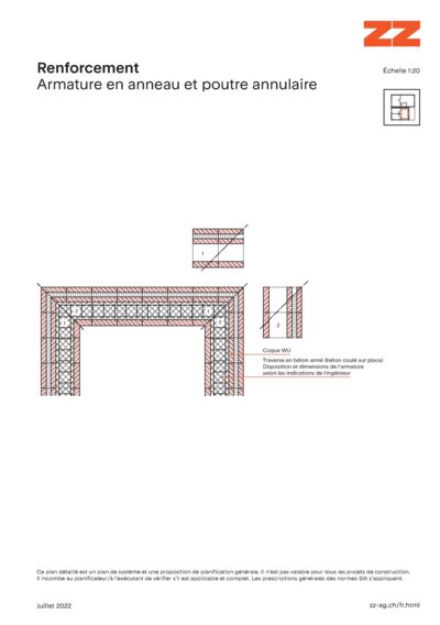 79 Renforcement Porotherm - dessin CAO