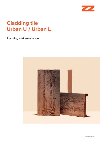 Planning and Installation Cladding tile Urban U / Urban L