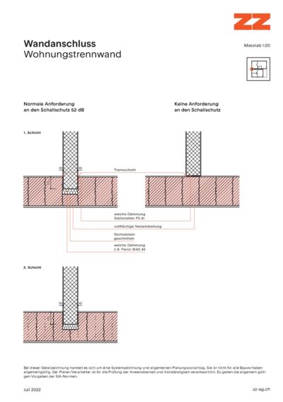 67 Wandanschluss Porotherm - CAD Zeichnung