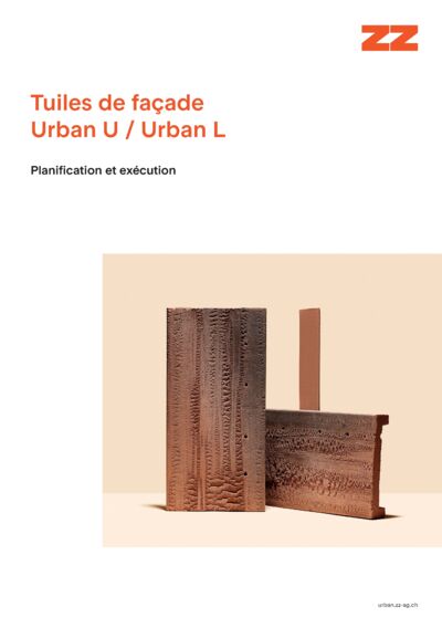 Planification et exécution Tuiles de façade Urban U / Urban L