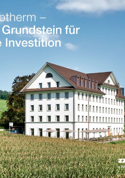 Porotherm - der Grundstein für Ihre Investition