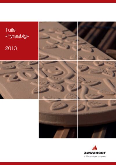 Tuile de fin de travail 2013