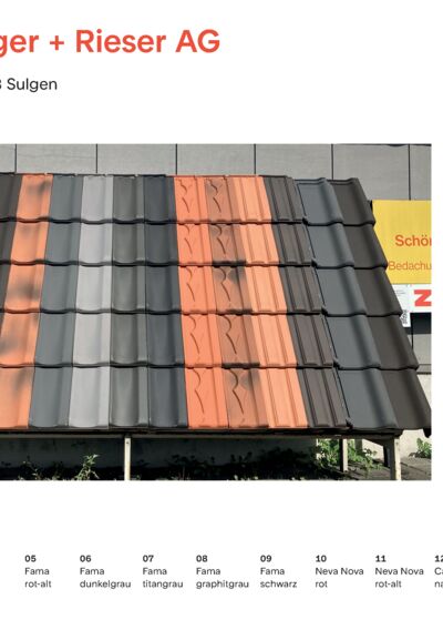 Expos tuiles Schönenberger + Rieser AG à Sulgen