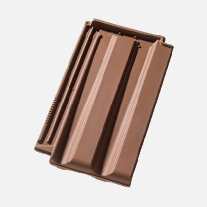 Campa Muldenschiebeziegel 13, hellbraun Campa Muldenschiebeziegel 13