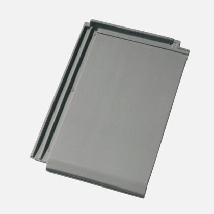 Plano Glattschiebeziegel 10, dunkelgrau Plano Glattschiebeziegel 10