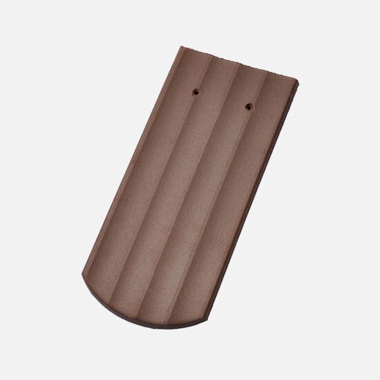 Casta Manufaktur Fl&auml;chenziegel Berner rund umbra