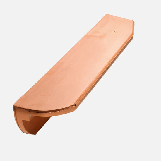 Casta Ortgangziegel, Handstrich, links