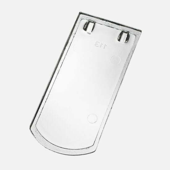 Casta Tuile plate 17/38, coupe ronde, verre Casta Tuile plate 17/38, coupe ronde