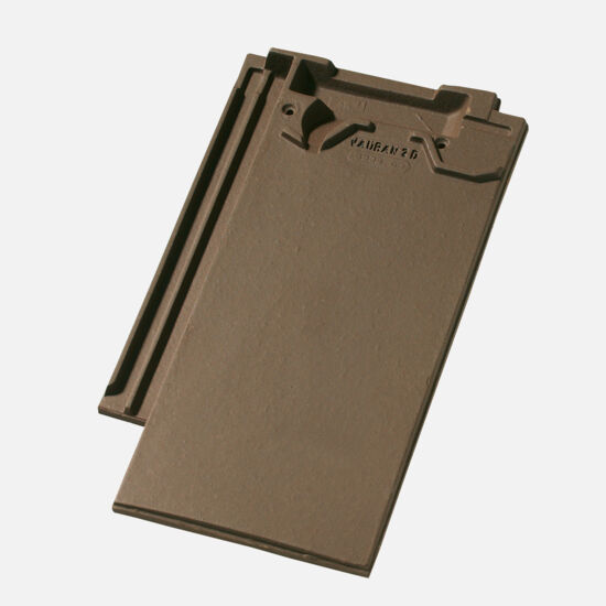 Vauban Falzbiberziegel 22 gerade, braun Vauban Falzbiberziegel 22 gerade