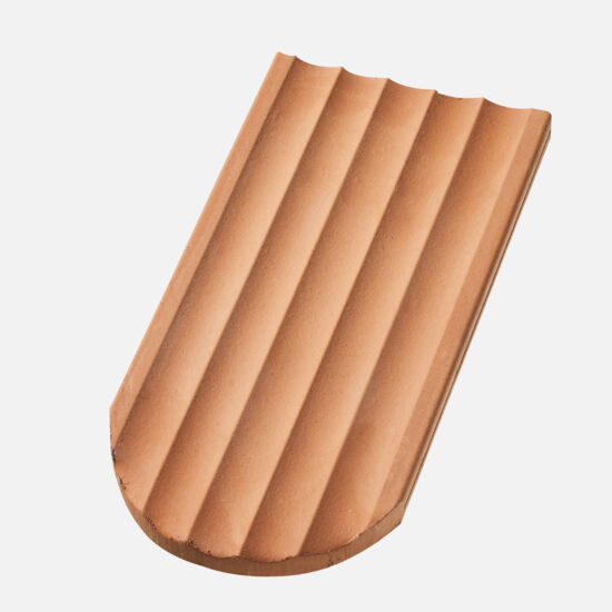 Casta Gewellt rund naturrot Turmziegel Casta Gewellt rund naturrot Turmziegel