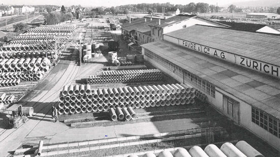 Geschichte Zürcher Ziegeleien Favre & Cie. AG