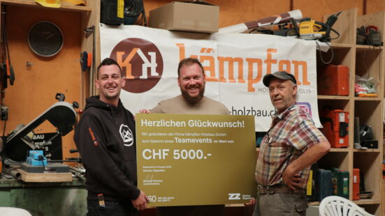 Jubil&auml;umswettbewerb K&auml;mpfen Holzbau