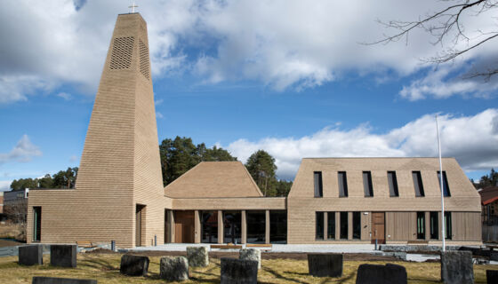 Referenzobjekt Urban Vennesla Kirche in Norwegen