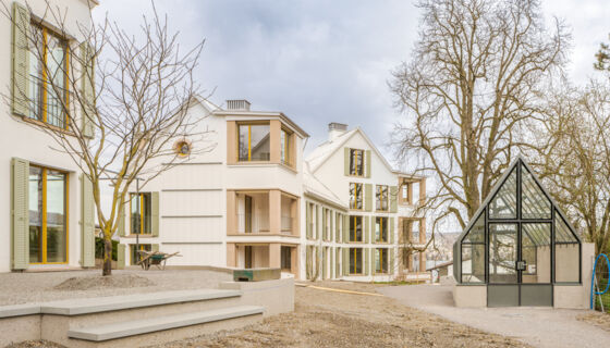 Referenzobjekt Porotherm, Wohnhäuser Schlossgarten in Rüschlikon Referenzobjekt Porotherm, Wohnhäuser Schlossgarten in Rüschlikon