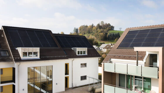 photovoltaics, PV, multi family Photovoltaics in Rafz