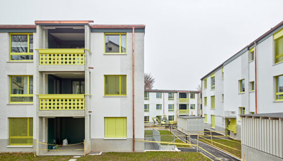 porotherm, multi family Multi family house Obsthalde in Zurich