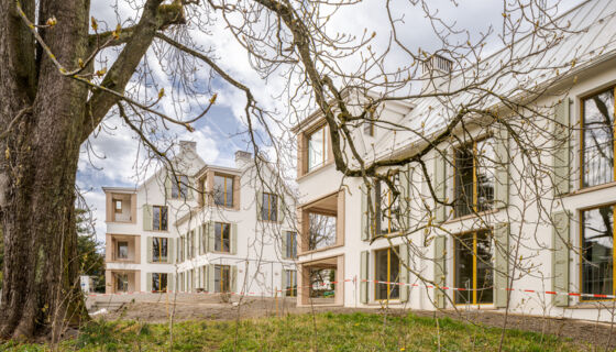 Referenzobjekt Porotherm, Wohnhäuser Schlossgarten in Rüschlikon Referenzobjekt Porotherm, Wohnhäuser Schlossgarten in Rüschlikon
