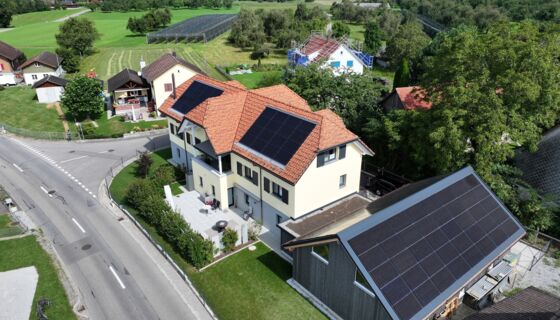 Referenzobjekt Photovoltaik, Wohnhaus in Kümmersthausen Referenzobjekt Photovoltaik, Wohnhaus in Kümmersthausen