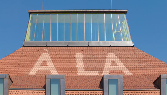 Casta, tile, casta, ZZ Wancor, roof Kantonsbibliothek in Liestal
