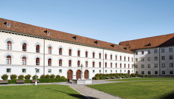 Le bâtiment du gouvernement de St. Gall