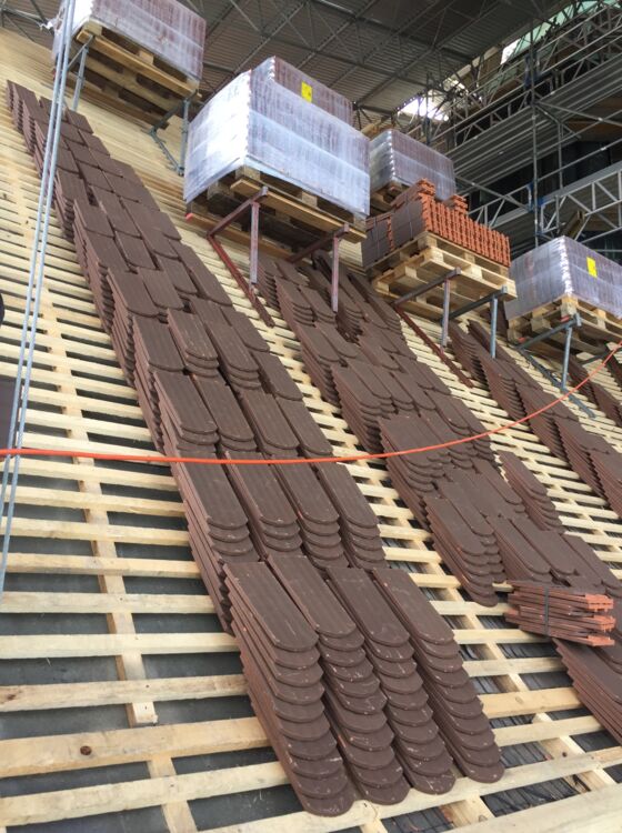 church, Casta Manufaktur, tile, umbra, ZZ Wancor Church St. Maria