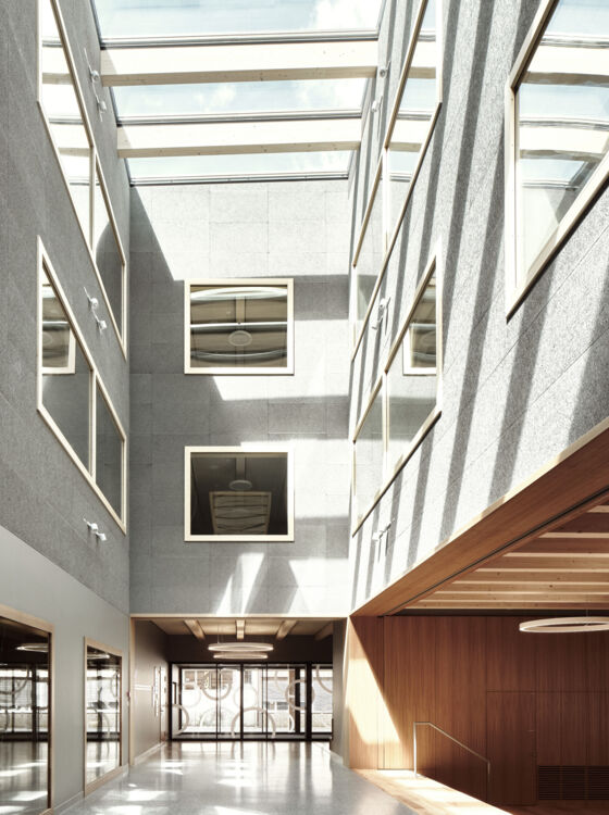 Schulhaus Martin-Haffter, 2021 Referenzobjekt Heradesign Schulhaus Martin Haffter
